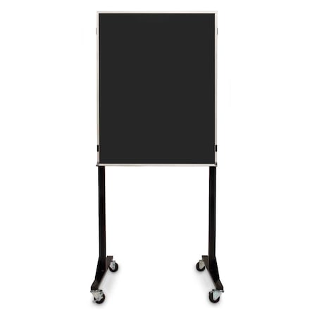 United Visual Products Sliding Door Wood Corkboard, 60"x36", Ligh, UV9004OCS-LTOAK-SURF UV9004OCS-LTOAK-SURF